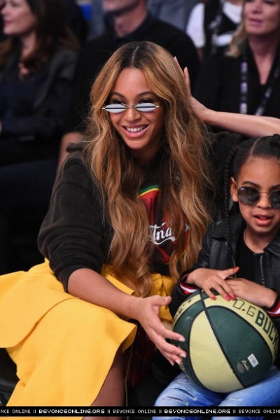 NBA All-Star Game (February 18) - Beyoncé Online Photo Gallery