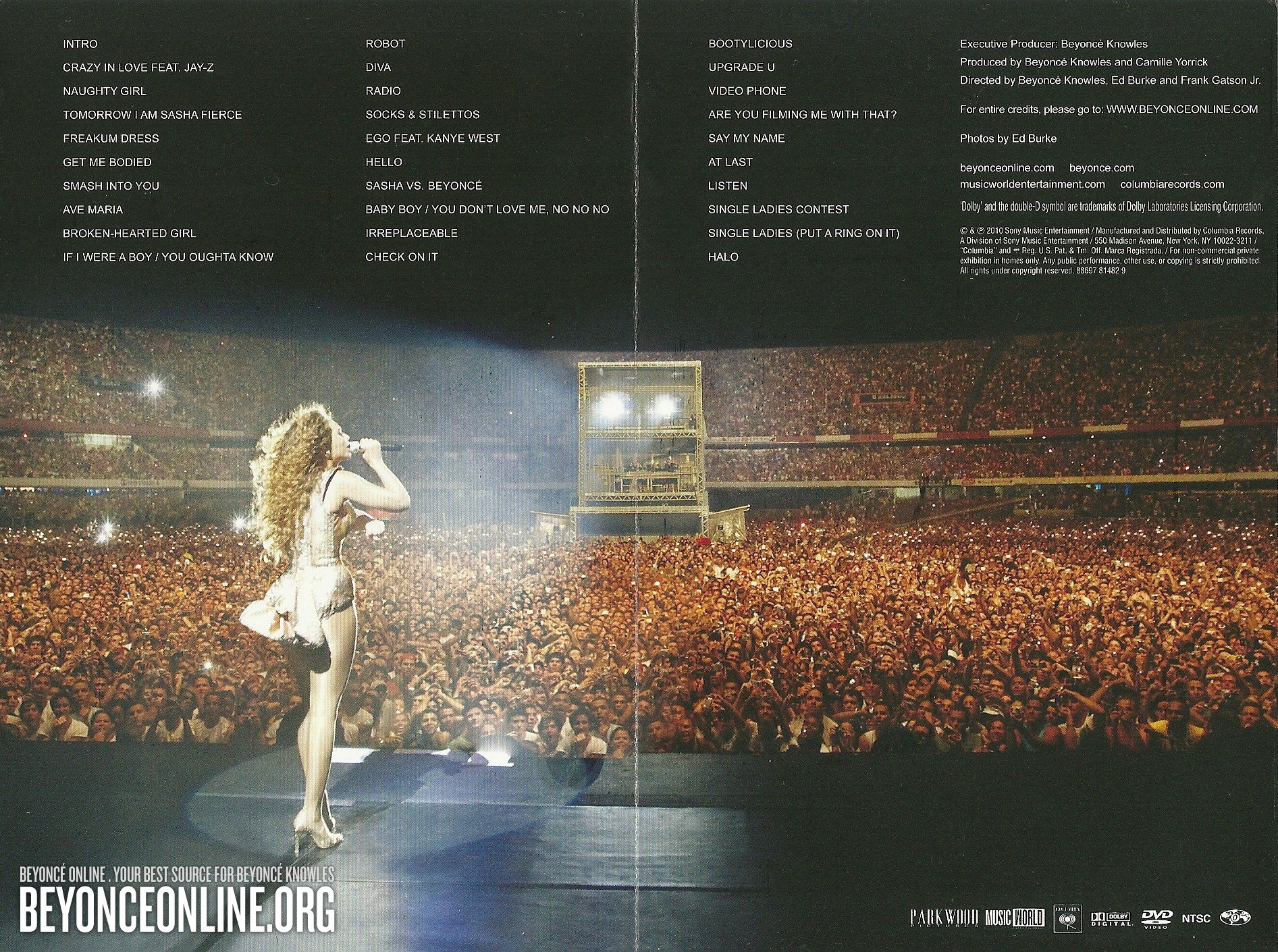 beyonce i am world tour stage