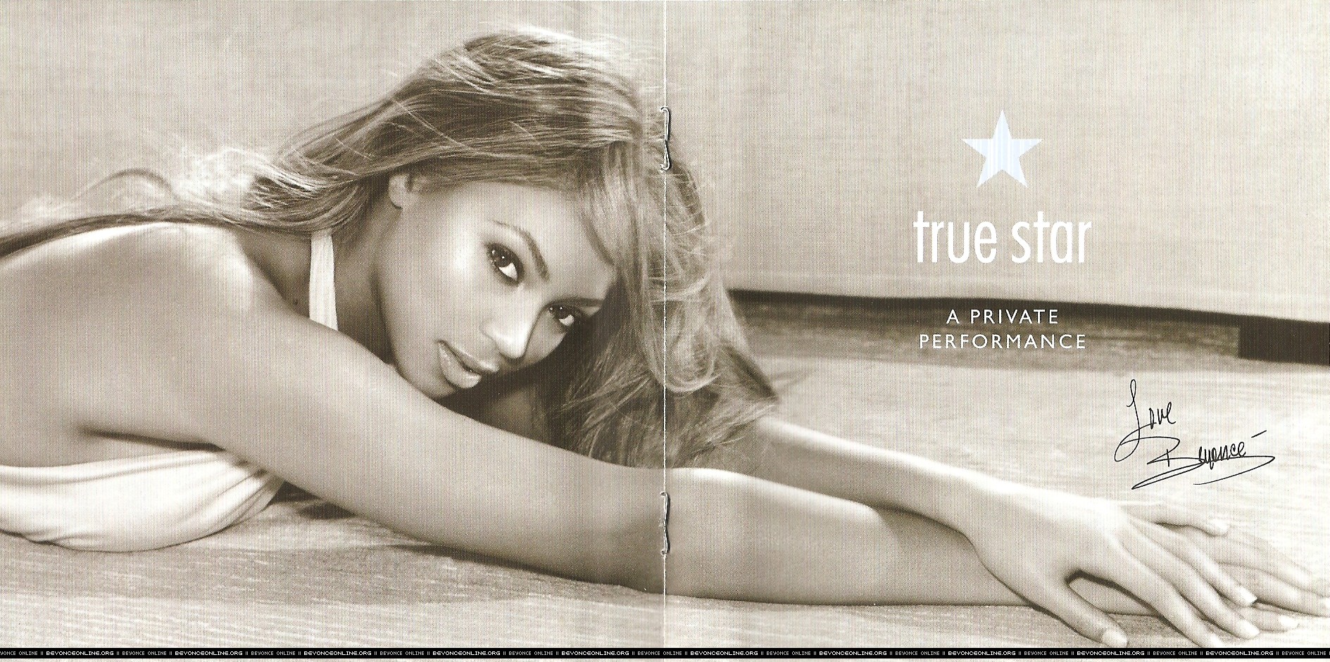 Beyonce True Star A Private Performance Signed CD R&B Single